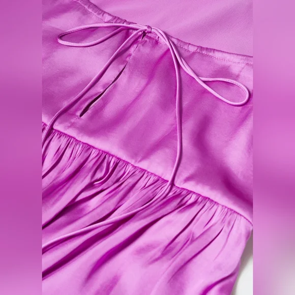 🔥Last 1🔥MANGO Satin maxi dress - Picture 7 of 8